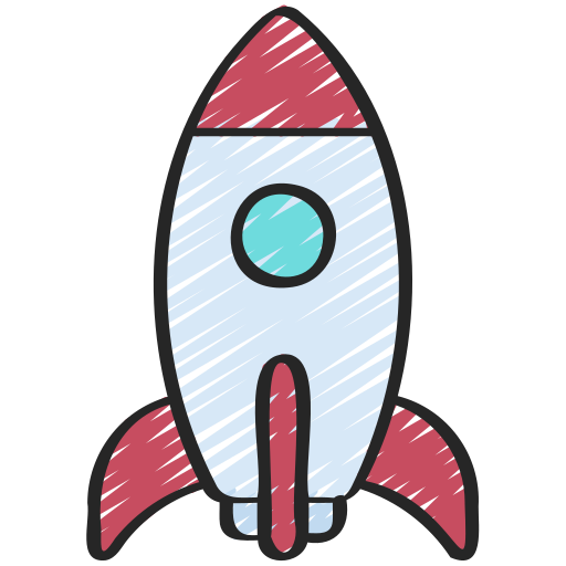 Space shuttle Juicy Fish Sketchy icon