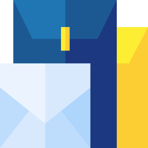 Envelopes Basic Straight Flat icon