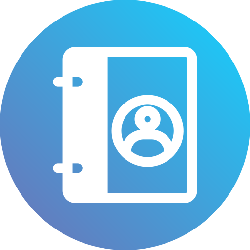 telefonbuch Generic Flat Gradient icon