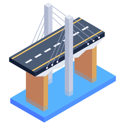 Bridge Generic Isometric icon