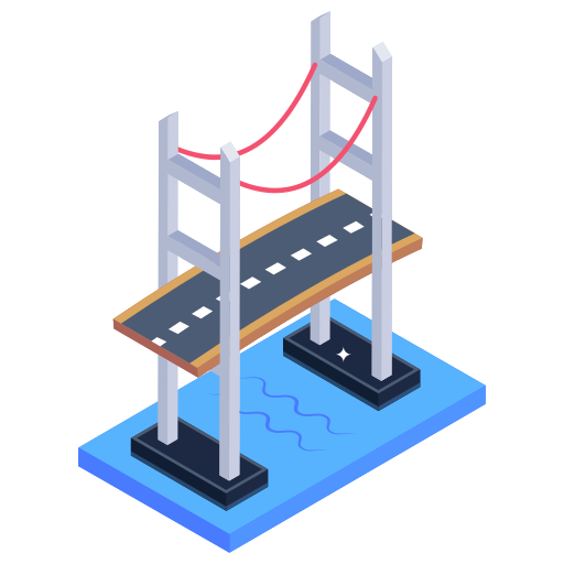 Bridge Generic Isometric icon