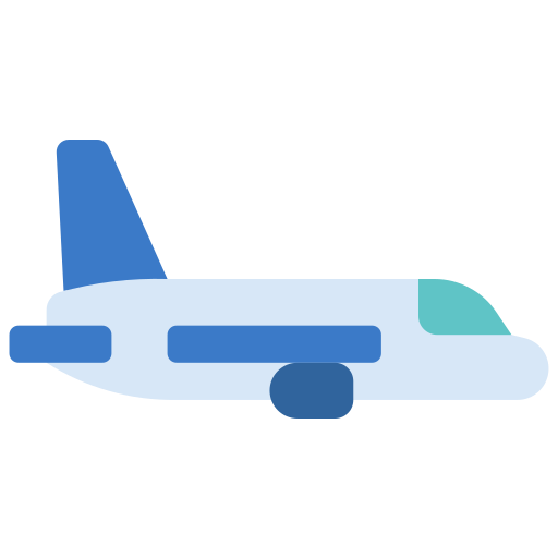 flugzeug Juicy Fish Flat icon