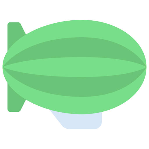dirigible Juicy Fish Flat icono