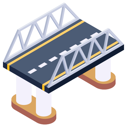 ponte Generic Isometric Ícone