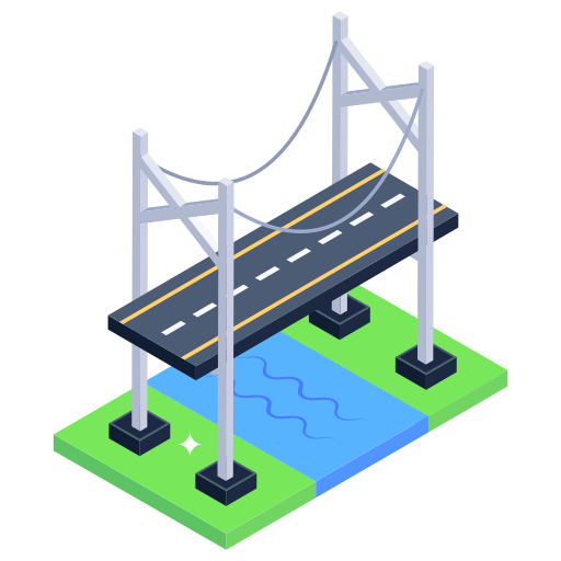 Bridge Generic Isometric icon