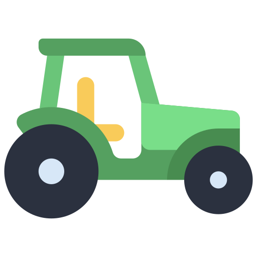 traktor Juicy Fish Flat icon