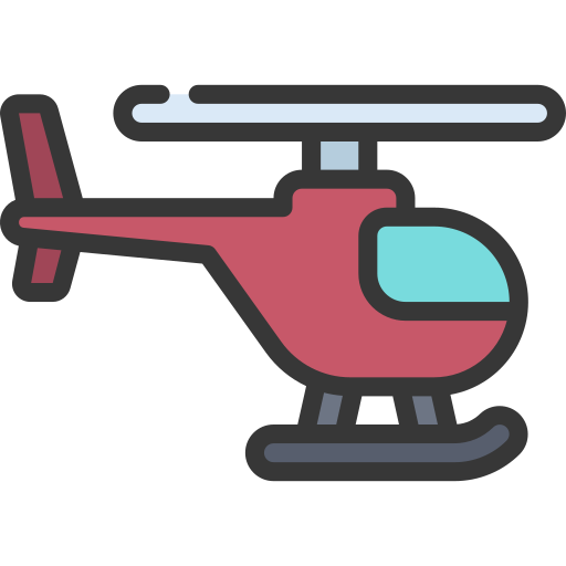 helicóptero Juicy Fish Soft-fill icono