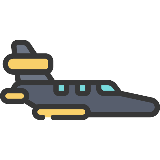 jet privado Juicy Fish Soft-fill icono