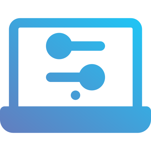 Laptop Generic Flat Gradient icon