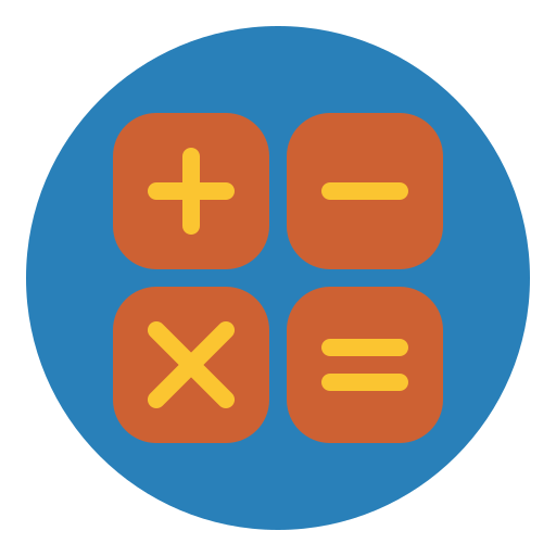 wiskunde Generic Flat icoon