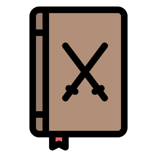 Book Generic Outline Color icon