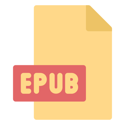 epub Generic Flat icoon