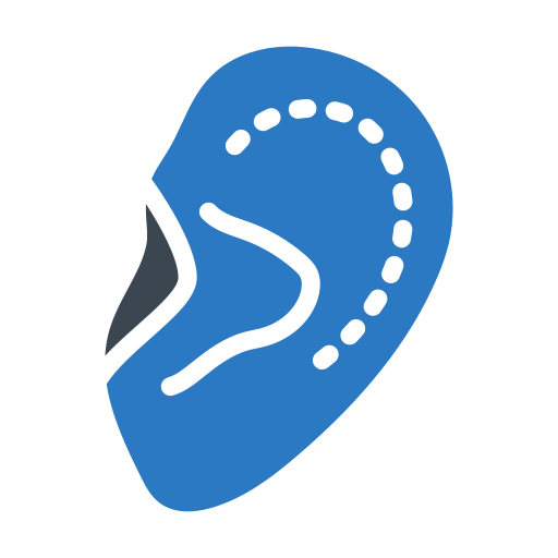 耳 Generic Blue icon