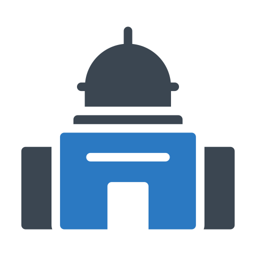 Mausoleum Generic Blue icon