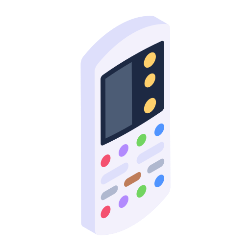 Remote control Generic Isometric icon