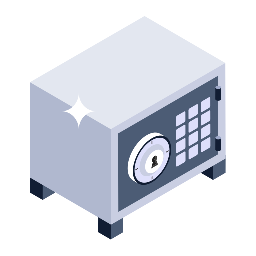 Safe box Generic Isometric icon