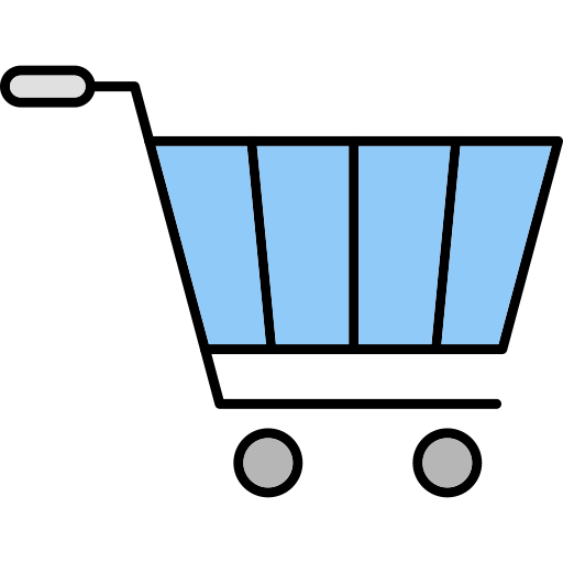 einkaufswagen Generic Thin Outline Color icon