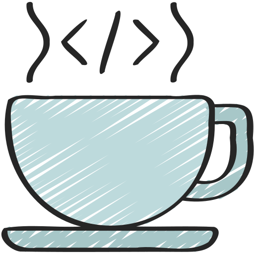 Coffee cup Juicy Fish Sketchy icon
