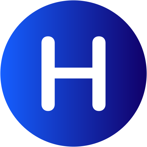 Letter h Generic Circular icon