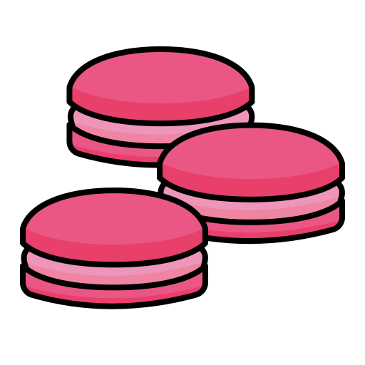 macarons Generic Outline Color icon