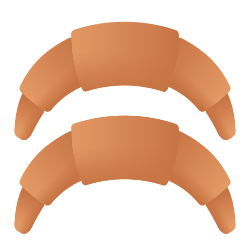 Croissant Generic Flat Gradient icon