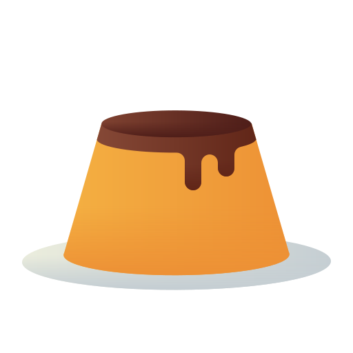 Pudding Generic Flat Gradient icon