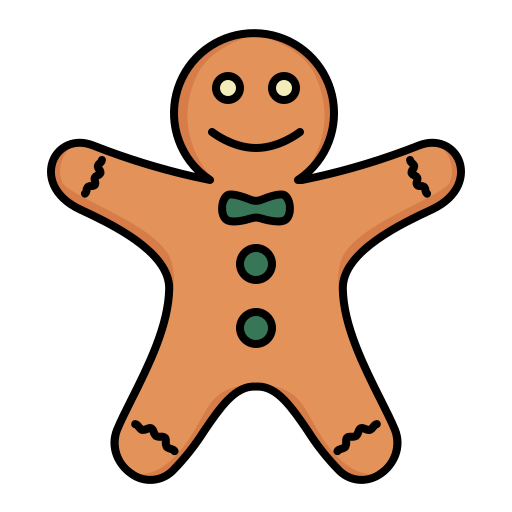 lebkuchen Generic Outline Color icon