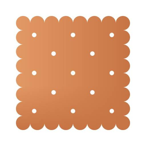 Biscuit Generic Flat Gradient icon