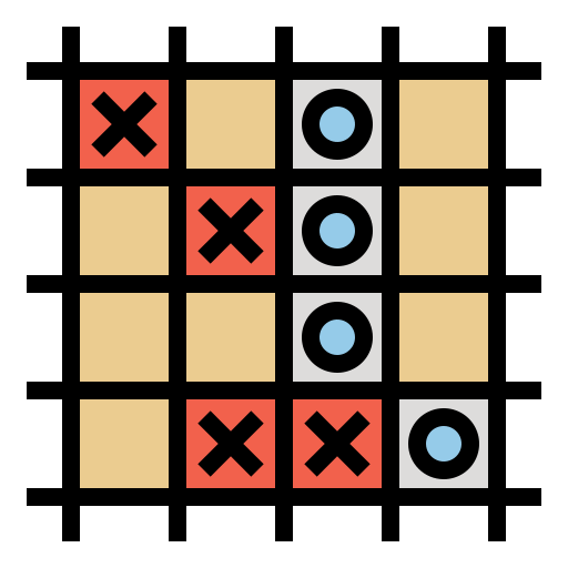 tic-tac-toe Generic Outline Color icon