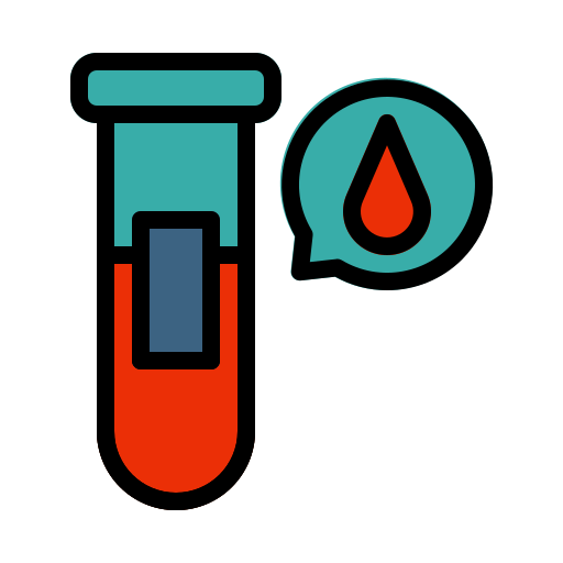 혈액 검사 Generic Outline Color icon
