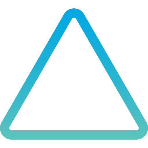 trójkąt Generic Gradient ikona