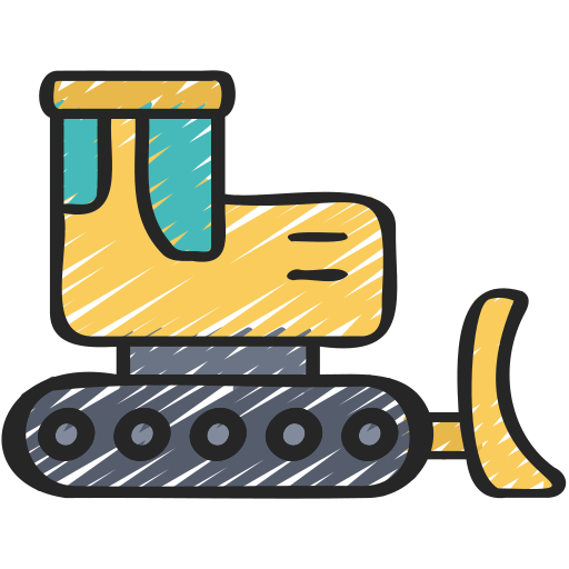 bulldozer Juicy Fish Sketchy icoon