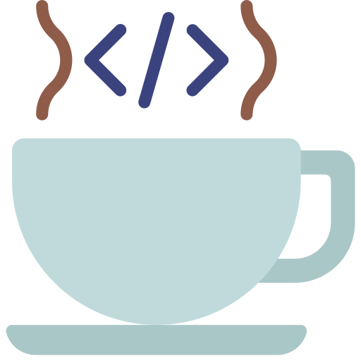 Кофейная чашка Juicy Fish Outline иконка