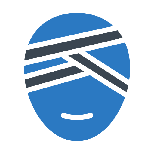 gesicht Generic Blue icon
