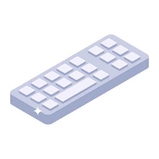 clavier Generic Isometric Icône