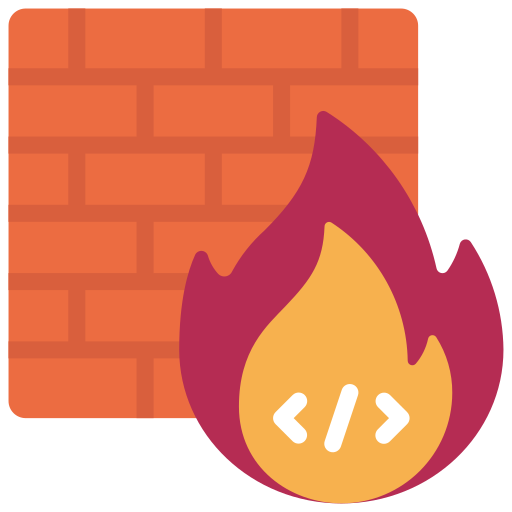 Firewall Juicy Fish Outline icon