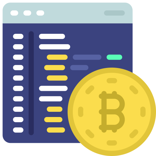 Digital currency Juicy Fish Outline icon