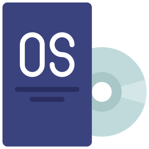 Operating system Juicy Fish Outline icon