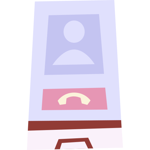 핸드폰 Cartoon Flat icon
