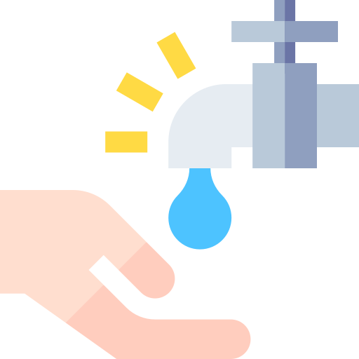 escasez de agua Basic Straight Flat icono