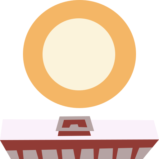 Sun Cartoon Flat icon