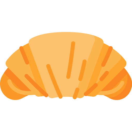 croissant Special Flat icoon