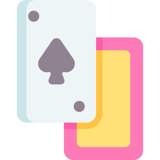 giocando a carte Special Flat icona