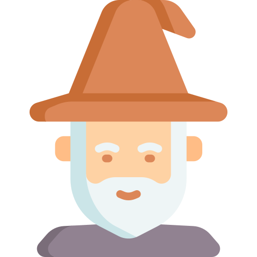 Wizard Special Flat icon