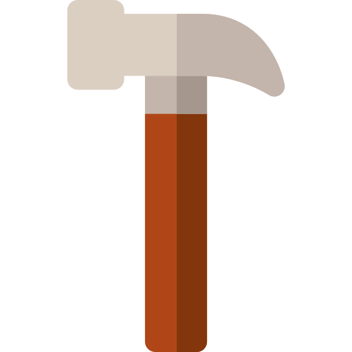 Hammer Basic Rounded Flat icon