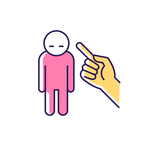 Punishment Generic Thin Outline Color icon