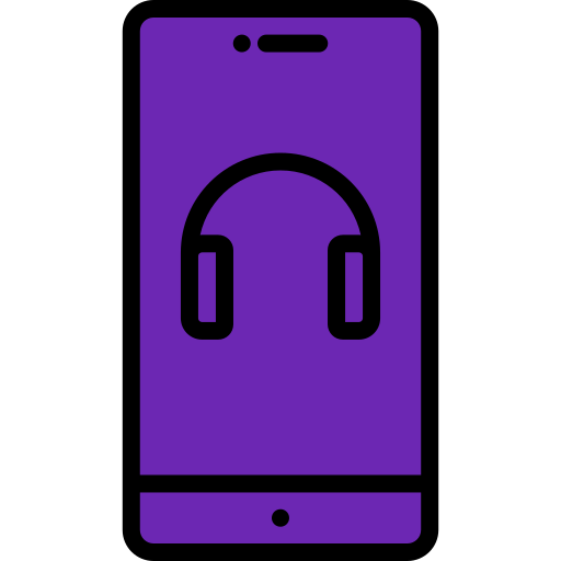 headset Generic Outline Color icon
