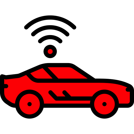 Автомобиль Generic Outline Color иконка