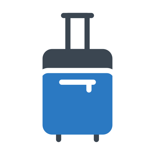 여행 가방 Generic Blue icon
