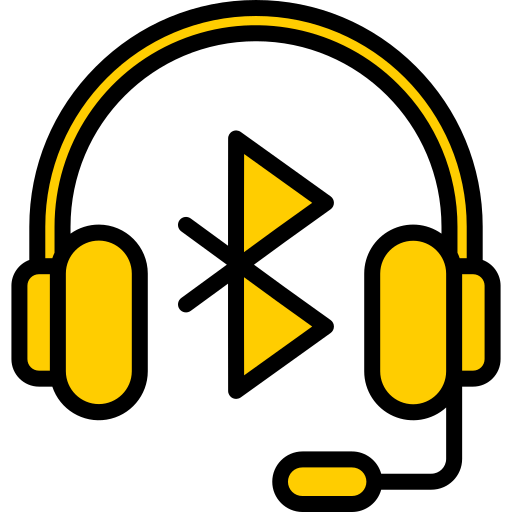 Headphones Generic Outline Color icon